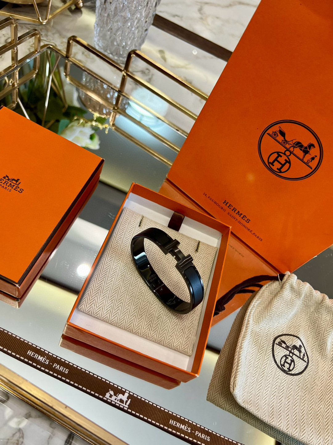 HERMES jewelry model 24